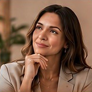 Ilustração de Carla, coordenadora em busca de promoção